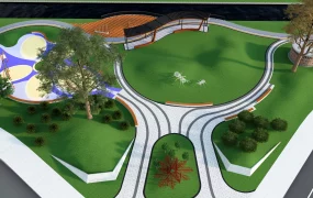 Street Pocket Park Plan