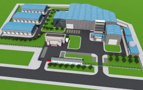 Industrial Factory Buildings Architecture