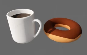 Coffee And Donut Bread