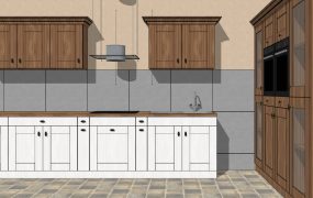 Traditional L-shaped Kitchen