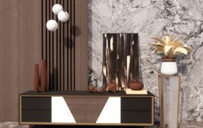 Console Table Living Room Accent Wall