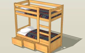 Bunk Bed With Drawers