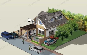 Old Fashioned Country House