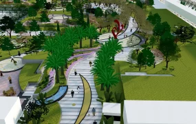 Pocket Park Design Concept Idea