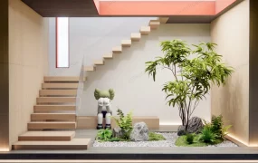 Indoor Under Stair Garden Ideas