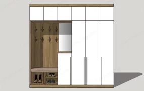 Multi Functional Entryway Mudroom Unit