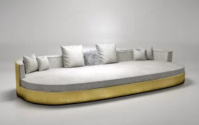 Oval Sofa Couch