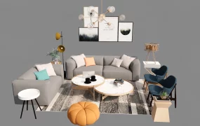 Modern Living Room Furniture Set