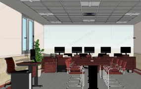 Small Workspace And Conference Room