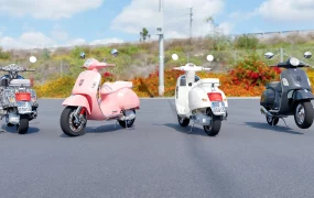 Vintage Style Mopeds