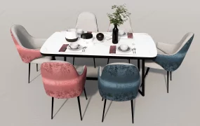 7 Piece Dining Table Set