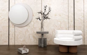 Accent Table And Chair Set