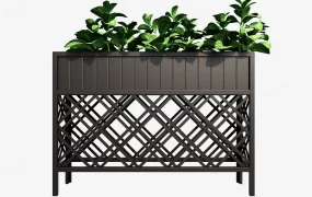 Freestanding Partition Planter Stand