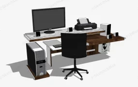 Home Office Computer Desk Workstation