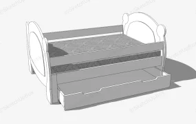 Toddler Bed With Storage