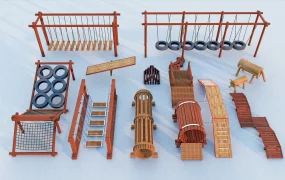 Wooden Outdoor Play Equipment