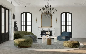 Elegant Living Room Decorating Idea