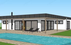 One Bedroom House Plan