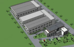 Modern Factory Building Design