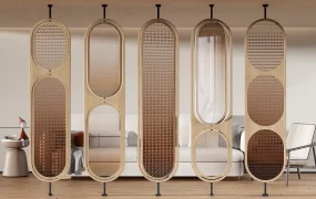Modern Living Room Divider Screen Ideas