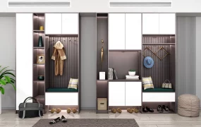 Modular Mudroom Entry Wall Units