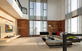 Loft Living Room Dining Room Design