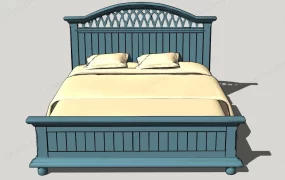 Wood Platform Bed