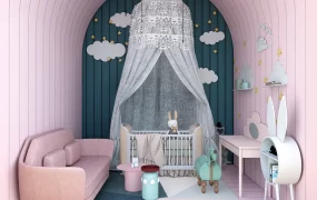 Adorable Baby Girl Nursery