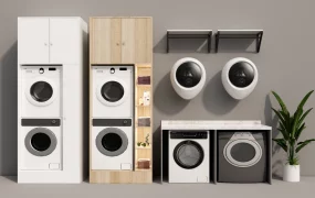 Modern Laundry Room Setup
