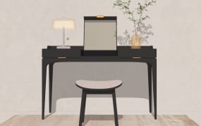 Flip Up Mirror Dressing Table