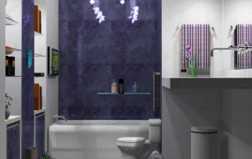 Tiny Bathroom With Tub