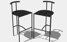 Rustic Industrial Bar Stools