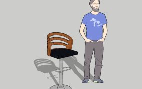 Modern Swivel Bar Stools