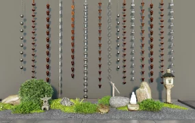 Japanese Garden Rain Chains