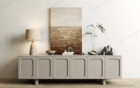 Foyer Console Cabinet Idea