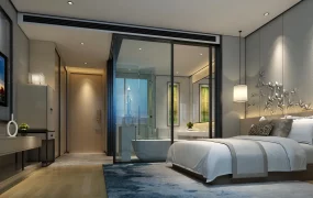 Modern Luxury Hotel Room Suite