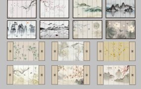 Asian Design Accent Wall Ideas