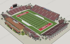 College Football Stadium