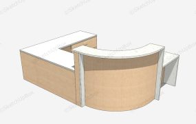 Reception Desk With Filing Cabinet