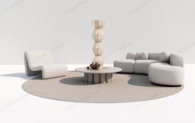 Modern Zen Living Room Furniture