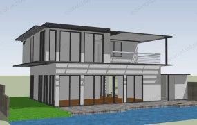 Modern Home With Pool