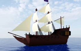 17th Century Warship