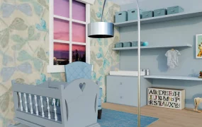 Blue Baby Boy Nursery Ideas