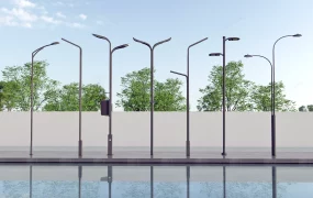 Collection Of Modern Street Light Poles