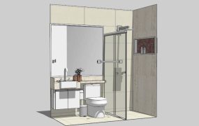 Small Bathroom Idea with Shower