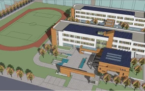 Elementary School Exterior Design