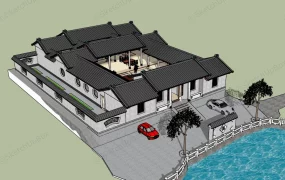 Traditional Chinese Courtyard House