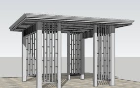 Trellis Style Pavilion