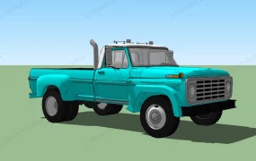 1976 Ford F600 Crew Cab