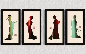 Noble Lady Framed Wall Art